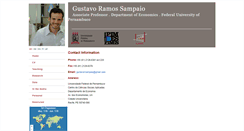 Desktop Screenshot of gustavorsampaio.com