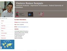 Tablet Screenshot of gustavorsampaio.com